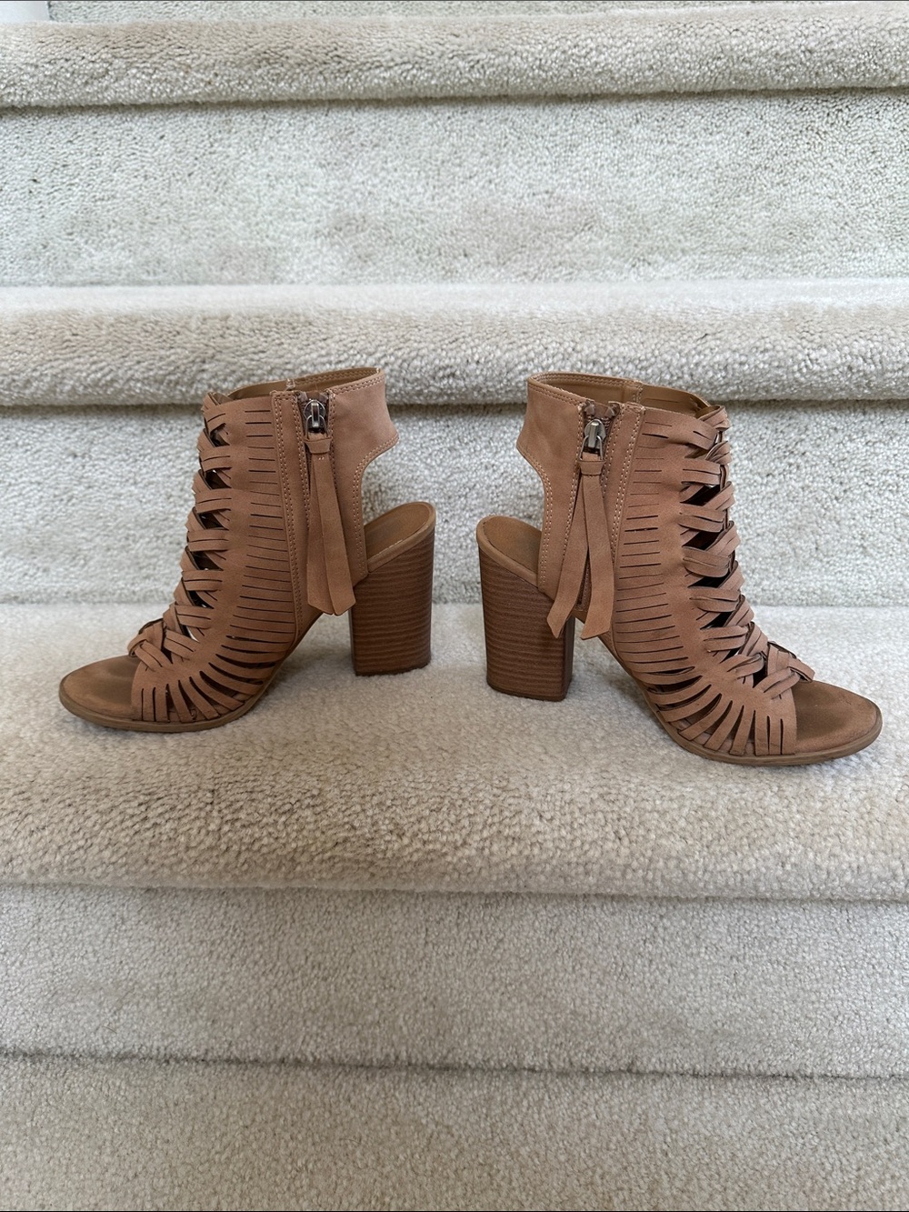 Dolce Vita Block Heel Braided Open Toe & Heel